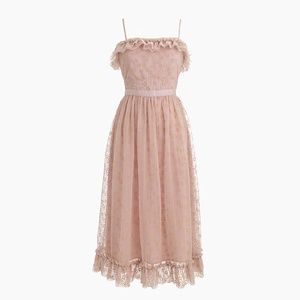 Ruffly tulle dress